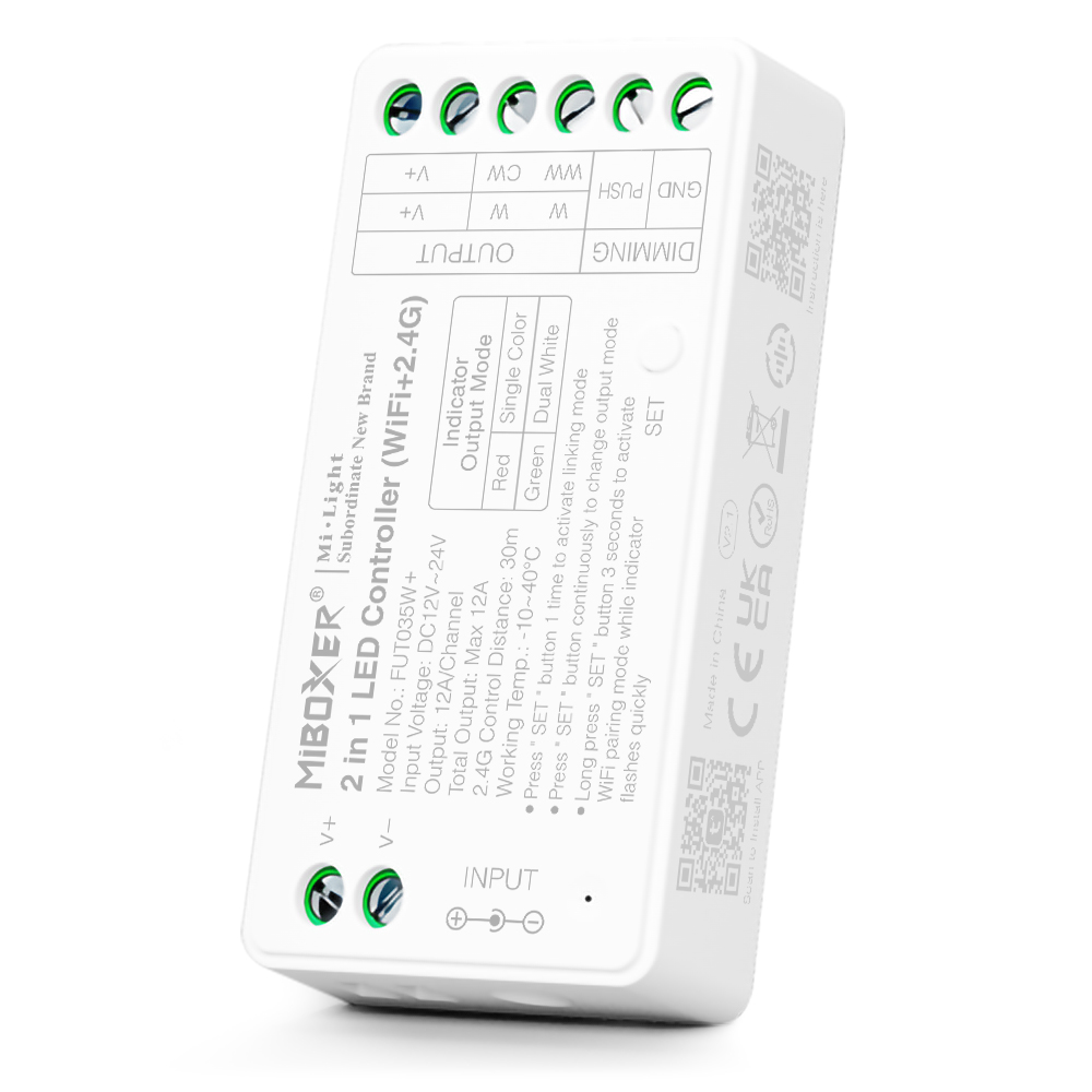 2 in 1 LED Controller（WIFI+2.4GHz）